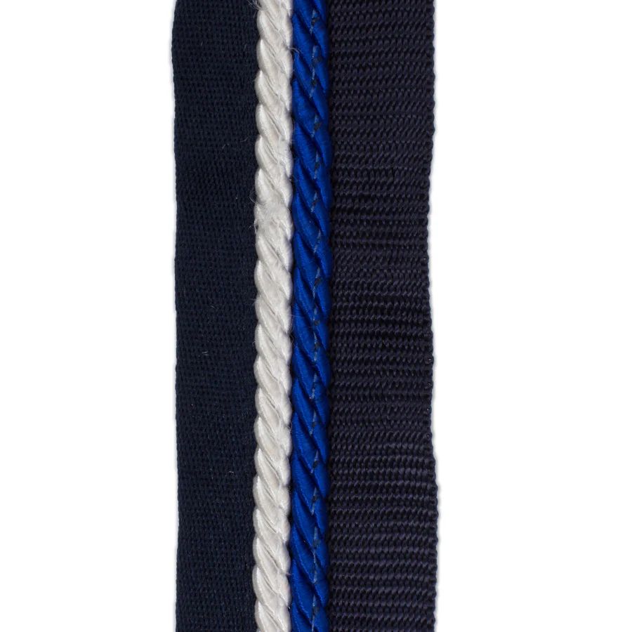 [PT1234 HDB] Porte tapis MARINE/BLEU MARINE - BLANC/BLEU ROYAL HDB