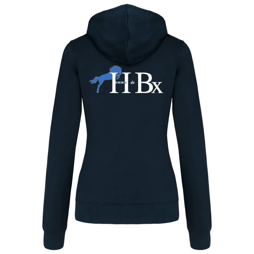 Sweat zippe femme contrasté HDB (S, Non)