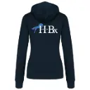 Sweat zippe femme contrasté HDB