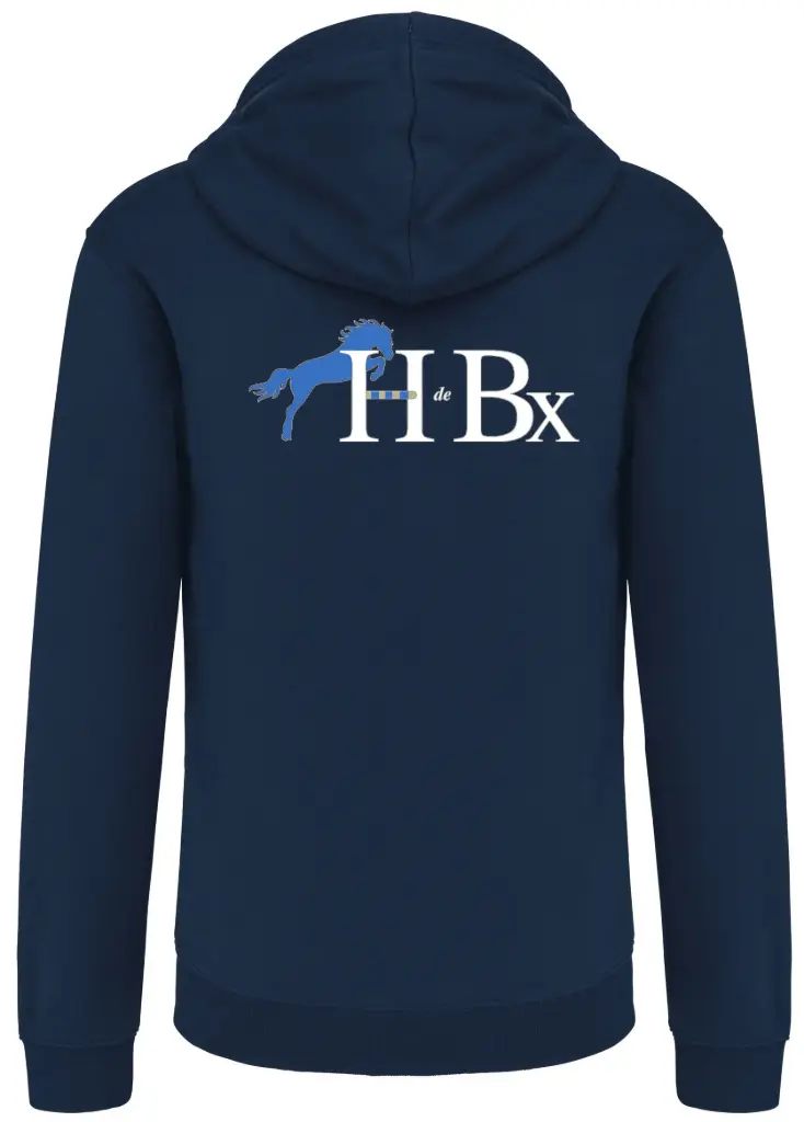 Sweat zippé homme contrasté HDB (S, Non)