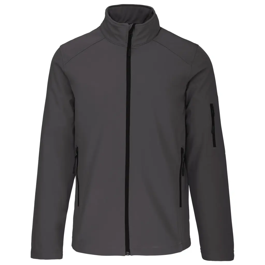 Veste softshell homme (pack) (Noir, S, Non)