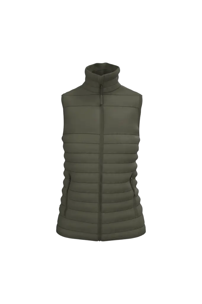 Bodywarmer matelassé femme (pack) (Noir, S, Non)