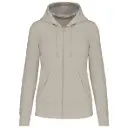 Sweat-shirt Ecoresponsable zippé capuche femme (pack)
